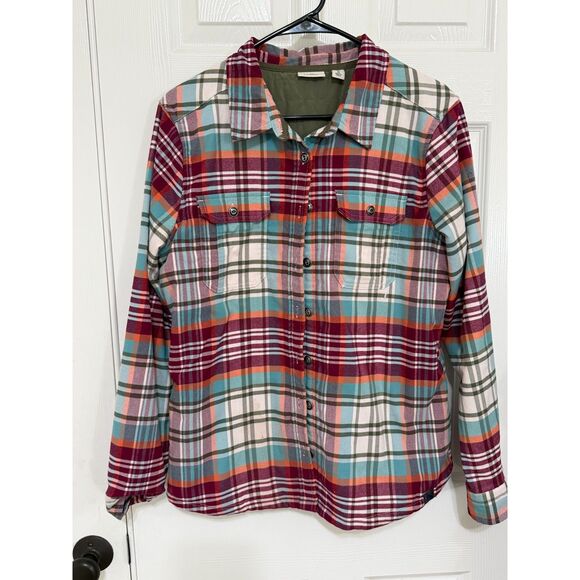 L.L. Bean Plaid Schacket in Womens Size Large - Picture 5 of 7